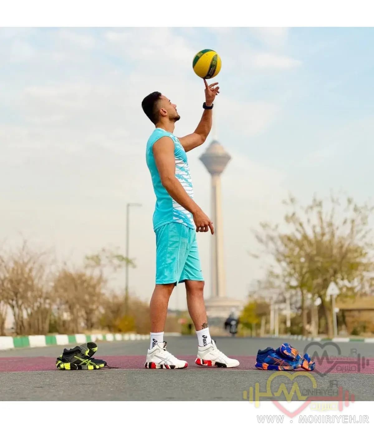 کفش والیبال اسیکس مدل Metarise — تصویر ۸