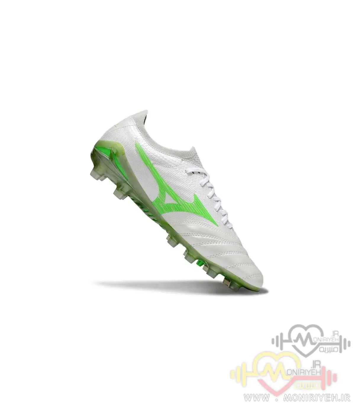 کفش فوتبال میزانو Morelia Neo Fg 2024 سفید — تصویر ۸