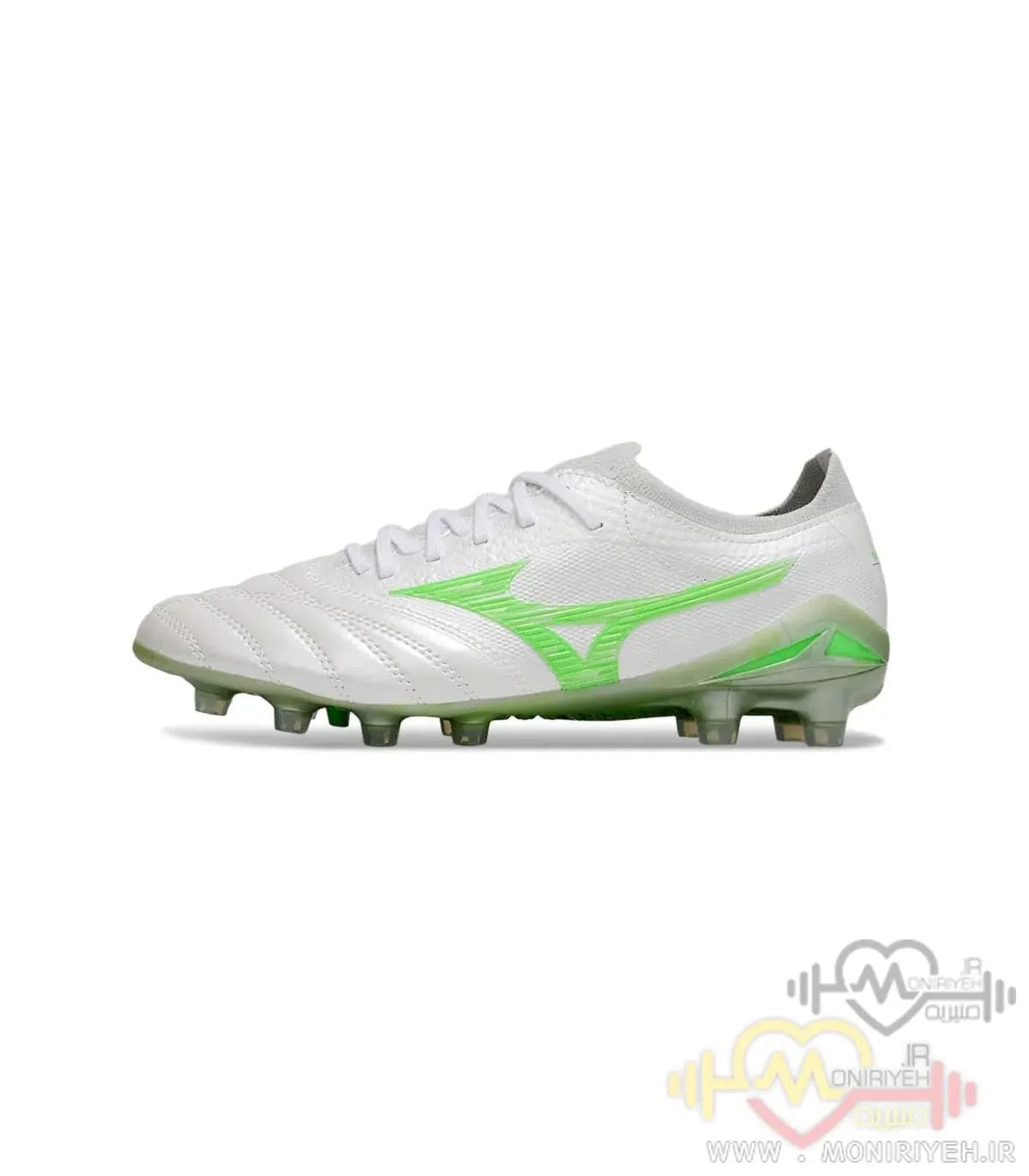 کفش فوتبال میزانو Morelia Neo Fg 2024 سفید — تصویر ۵