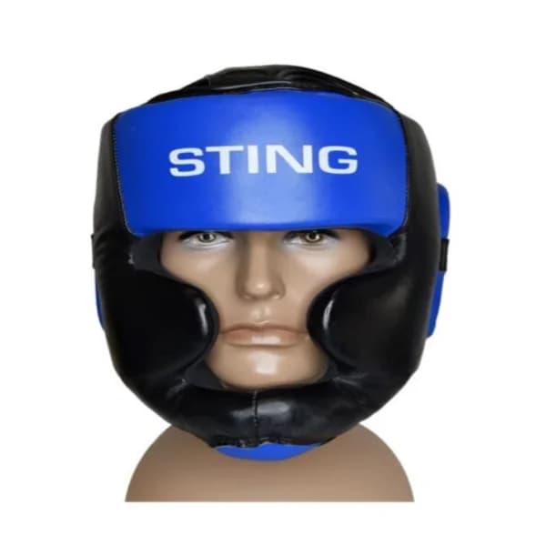 کلاه بوکس فک دار چرم STING — تصویر ۶
