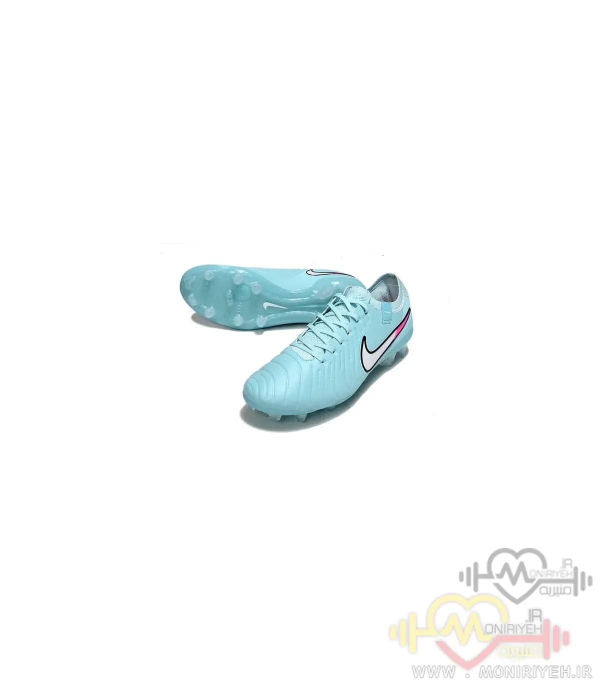 کفش فوتبال نایک Tiempo Legend 10 Elite FG آبی — تصویر ۶