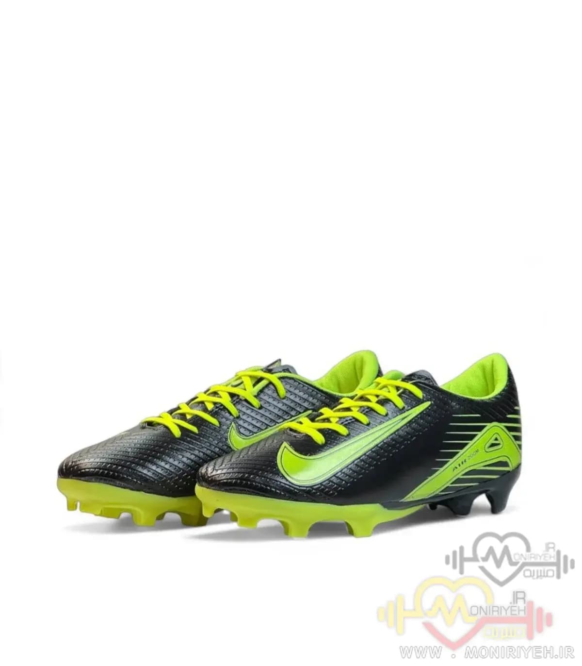 کفش فوتبال نایک Mercurial Vapor Air Zoom 16 مشکی سبز — تصویر ۷