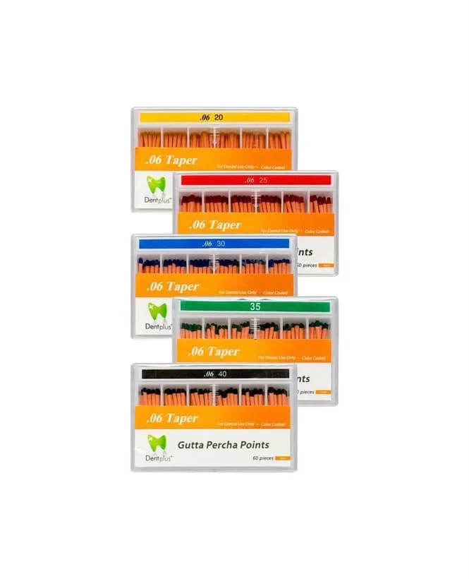 گوتا پرکا 6 درصد دنت پلاس – DentPlus Gutta Percha