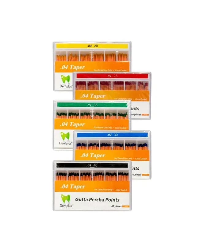 گوتا پرکا 4 درصد دنت پلاس – DentPlus Gutta Percha