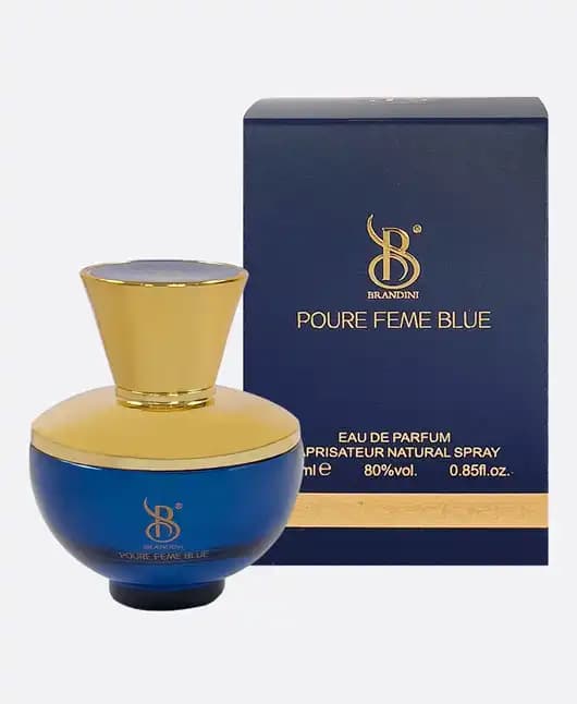 عطر جیبی برندینی طرح پورفم بلو زنانه — تصویر ۴