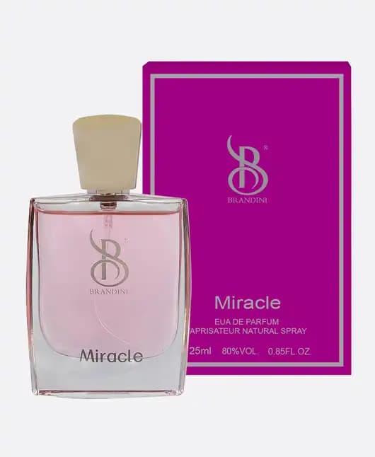 عطر جیبی برندینی مدل میراکل زنانه — تصویر ۲