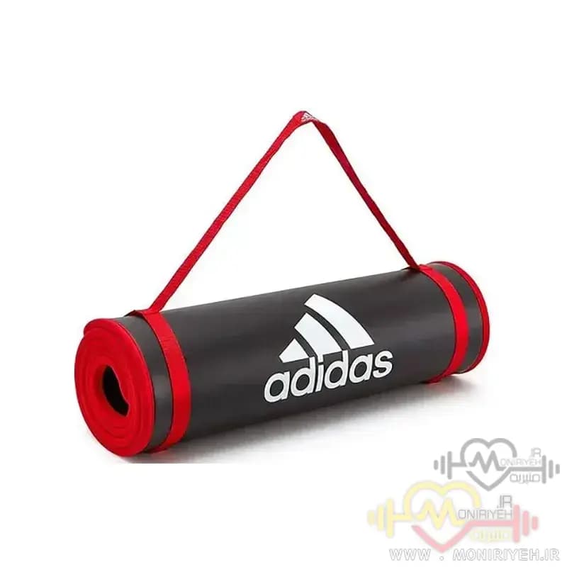 مت یوگا فومی 10 میلی‌متری مدل Adidas مشکی — تصویر ۷
