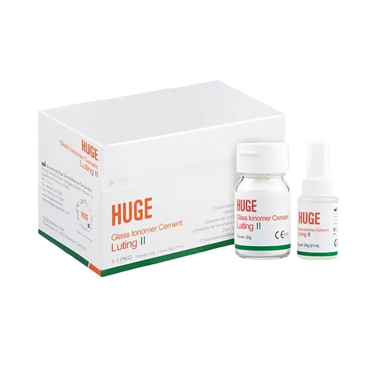 گلاس آینومر لوتینگ دو هیوج – HUGE Glass Ionomer Cement Luting II