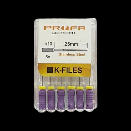 فایل دستی K طول 25 میل پروفا – Profa K-File