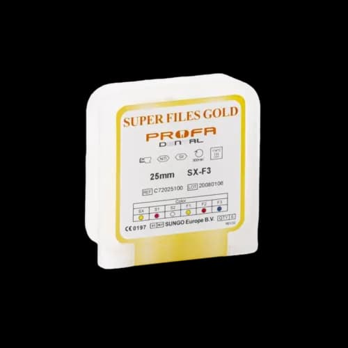 فایل روتاری پروفا گلد طول 25 – Profa Super Files Gold