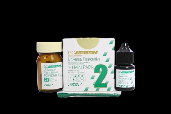 گلاس آینومر ترمیمی جی سی سلف کیور – GC Fuji ll LC GOLD Label — تصویر ۴