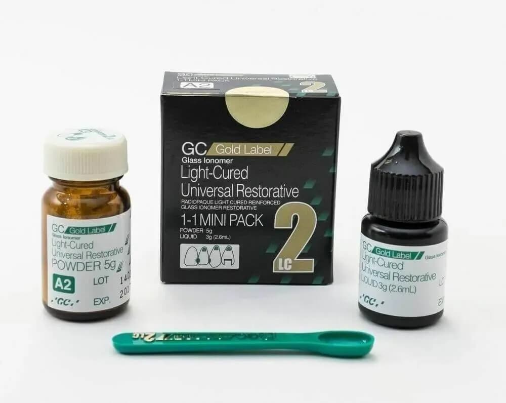 گلاس آینومر لایت کیور جی سی – GC Light Cure Glass Ionomer — تصویر ۲
