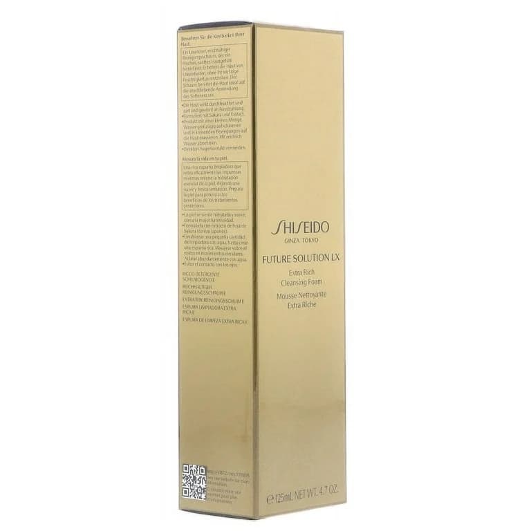 فوم پاک‌ کننده بسیار لوکس فوق العاده غنی شیسیدو Shiseido سری Future Solution LX – حجم 125 میل (نرم‌ کننده و درخشان‌ کننده) — تصویر ۱۰