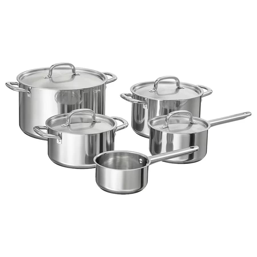 سرویس قابلمه ایکیا مدل IKEA 365+(9 پارچه)
