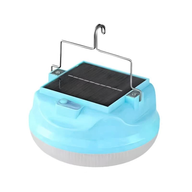 چراغ آویز چادر مدل SOLAR شارژی با نور مهتابی — تصویر ۵