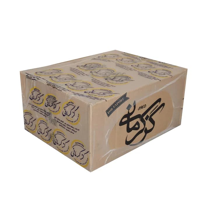 گز لقمه بادام 42 درصد ویژه فله‌ای کرمانی (کارتن 5 کیلوگرم)