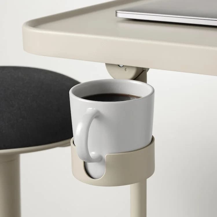 میز لپ تاپ ایکیا مدل BJORKASEN/ بژ — تصویر ۶