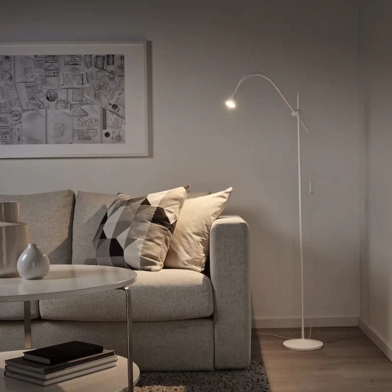آباژور LED ایستاده ایکیا مدل NAVLINGE / سفید — تصویر ۲