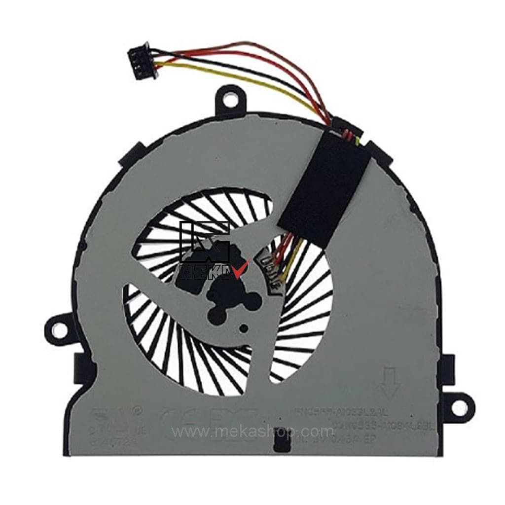 فن سی پی یو لپ تاپ اچ پی CPU Cooling Fan for Hp 15-AY چهار سیم — تصویر ۴