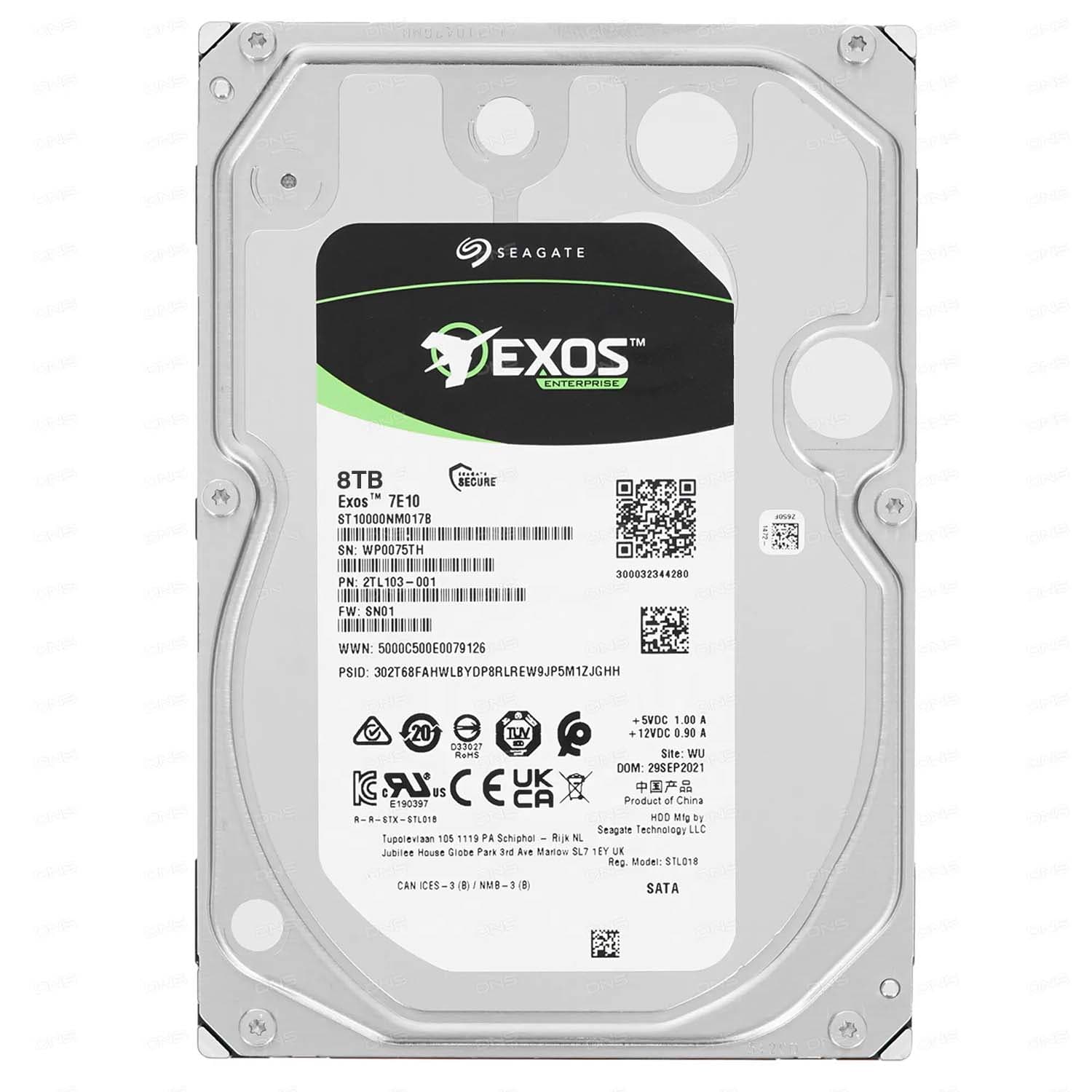 هارد سرور سیگیت سری Exos 7E10 مدل Seagate ST8000NM017B ظرفیت 8 ترابایت — تصویر ۵
