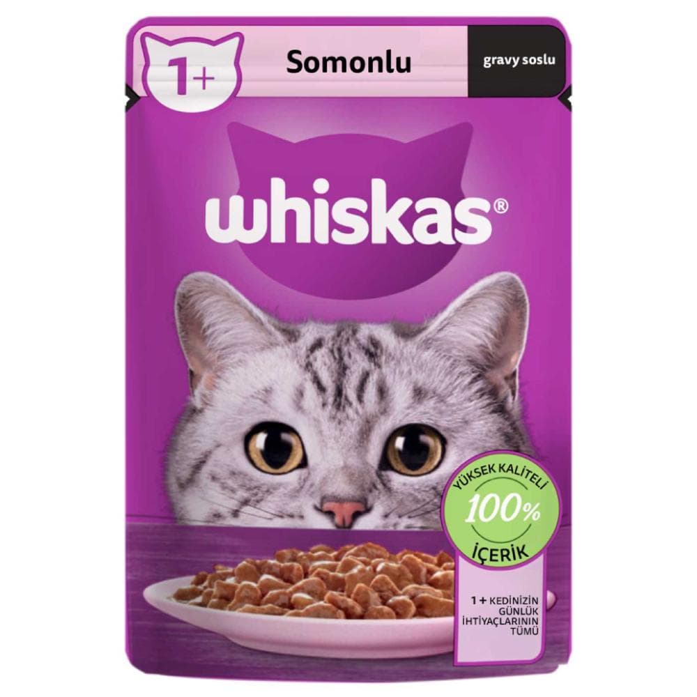 پوچ گربه با طعم ماهی 85 گرمی Whiskas — تصویر ۴