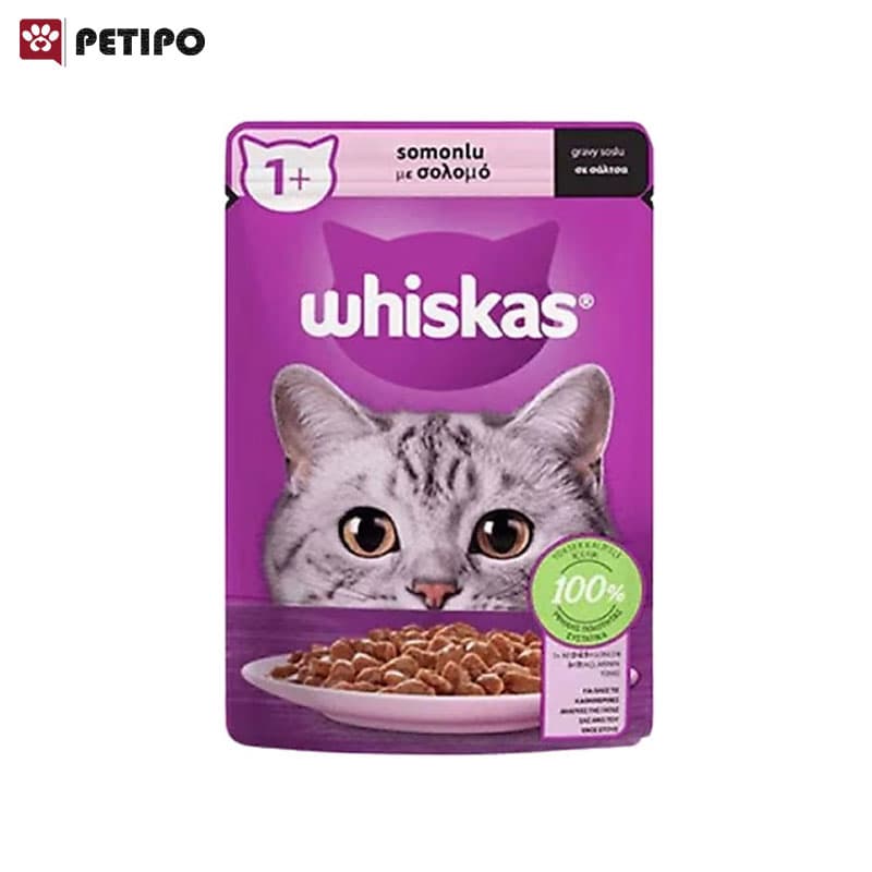 پوچ گربه با طعم ماهی 85 گرمی Whiskas — تصویر ۲