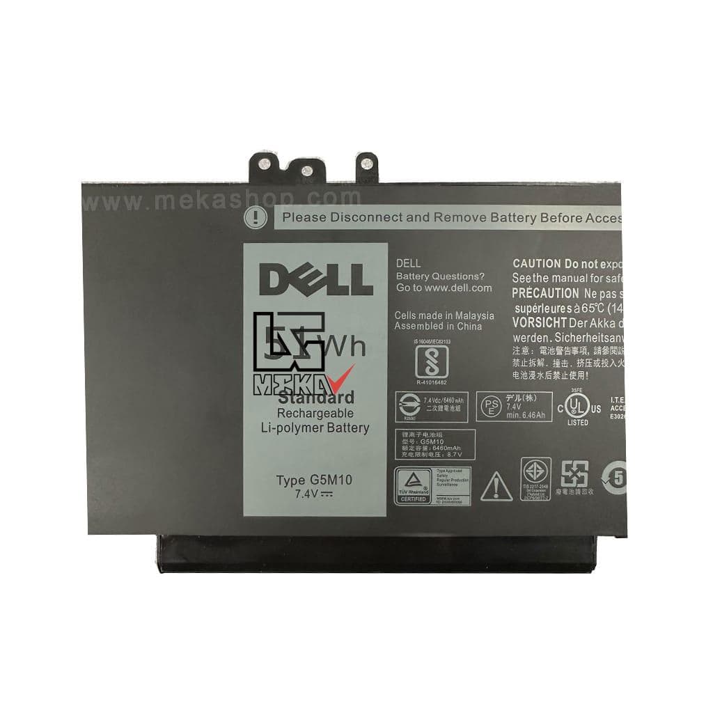 باتری اورجینال لپ تاپ Dell Latitude E5450 مدل G5M10 — تصویر ۲