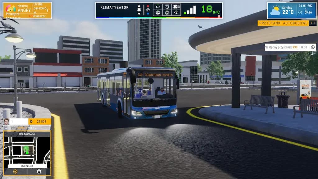 بازی City Bus Simulator 2024 برای PC — تصویر ۵