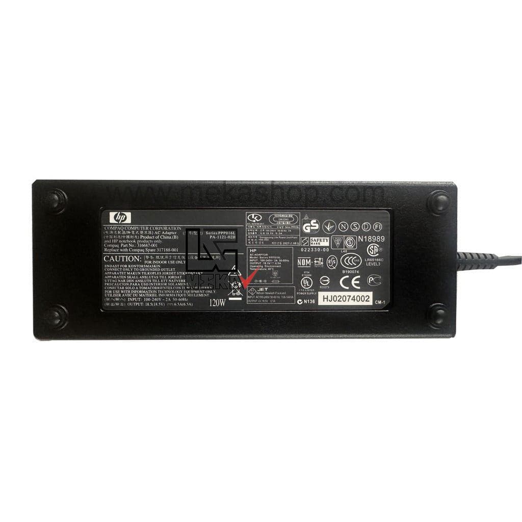 شارژر آداپتور لپ تاپ اچ پی Hp 18.5V 6.5A Pin 7.4*5.0 — تصویر ۶
