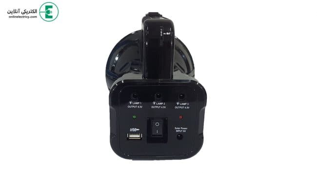 چراغ قوه شارژی DP مدل LED-7045A — تصویر ۶
