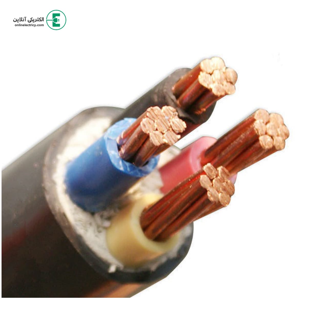 کابل افشان 4 در 4 حلقه 100 متری — تصویر ۲