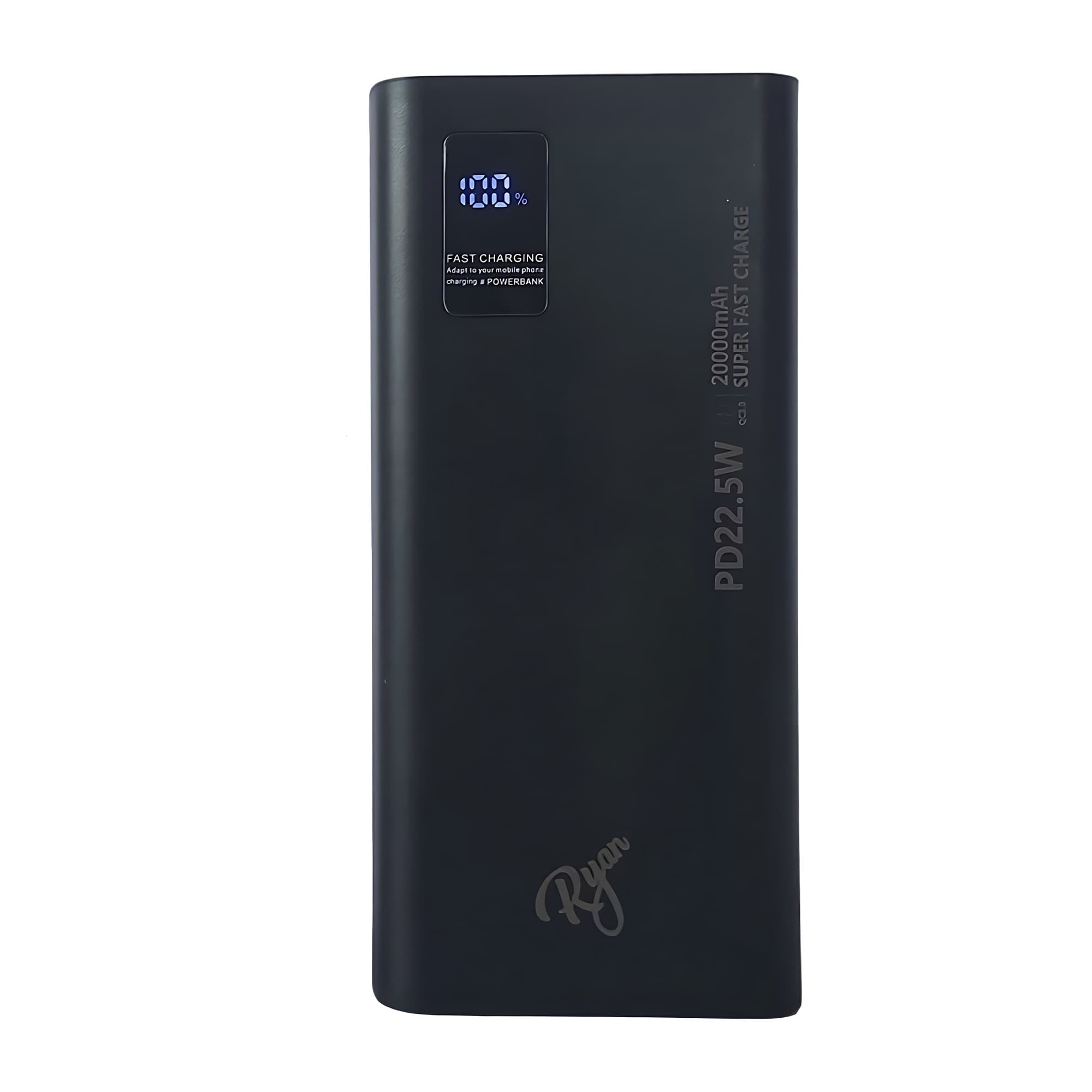 پاوربانک رایان مدل RP-01 ظرفیت 20000 میلی آمپر ساعت — تصویر ۱۲