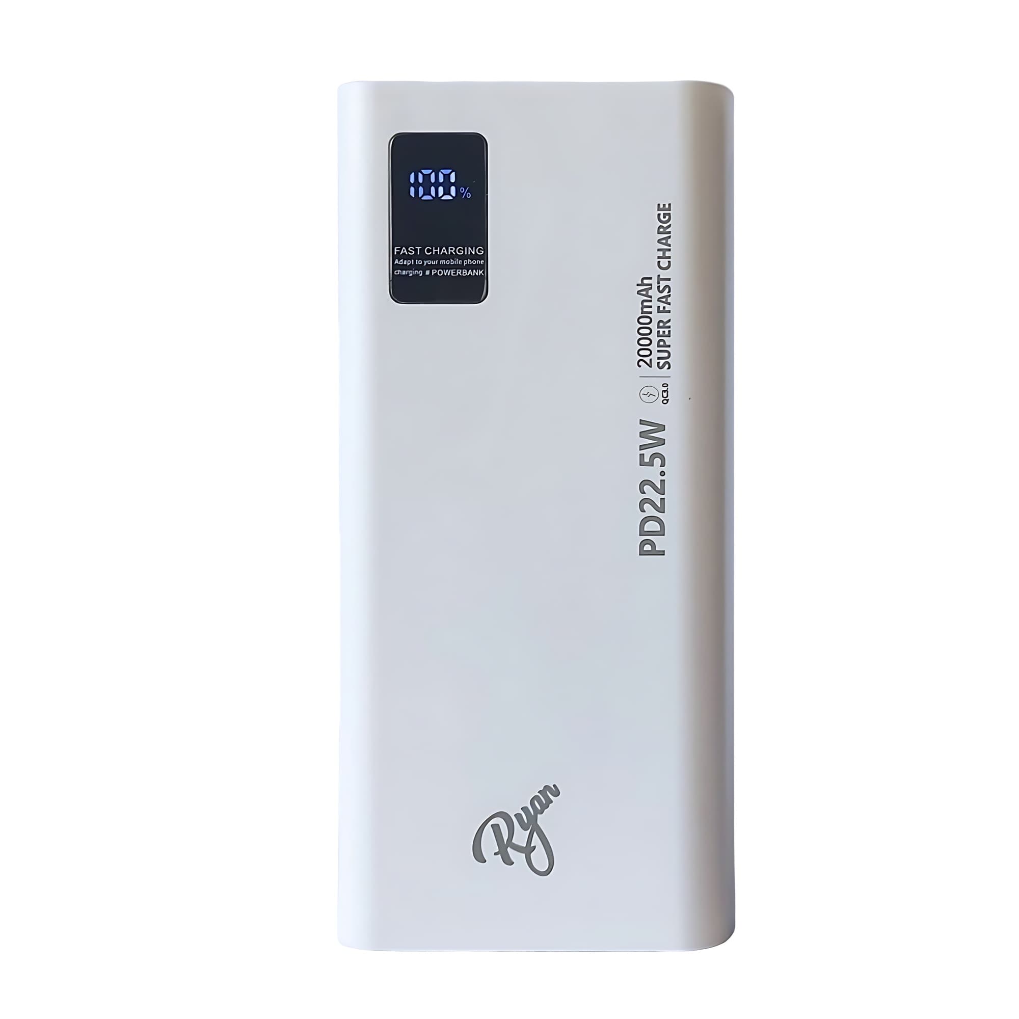 پاوربانک رایان مدل RP-01 ظرفیت 20000 میلی آمپر ساعت