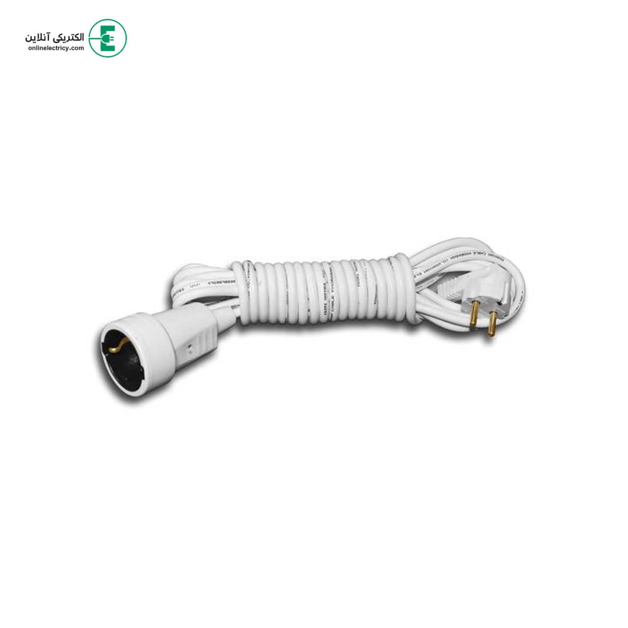 کابل سیار 10 متری همراه با پریز صنعتی (خیام الکتریک)
