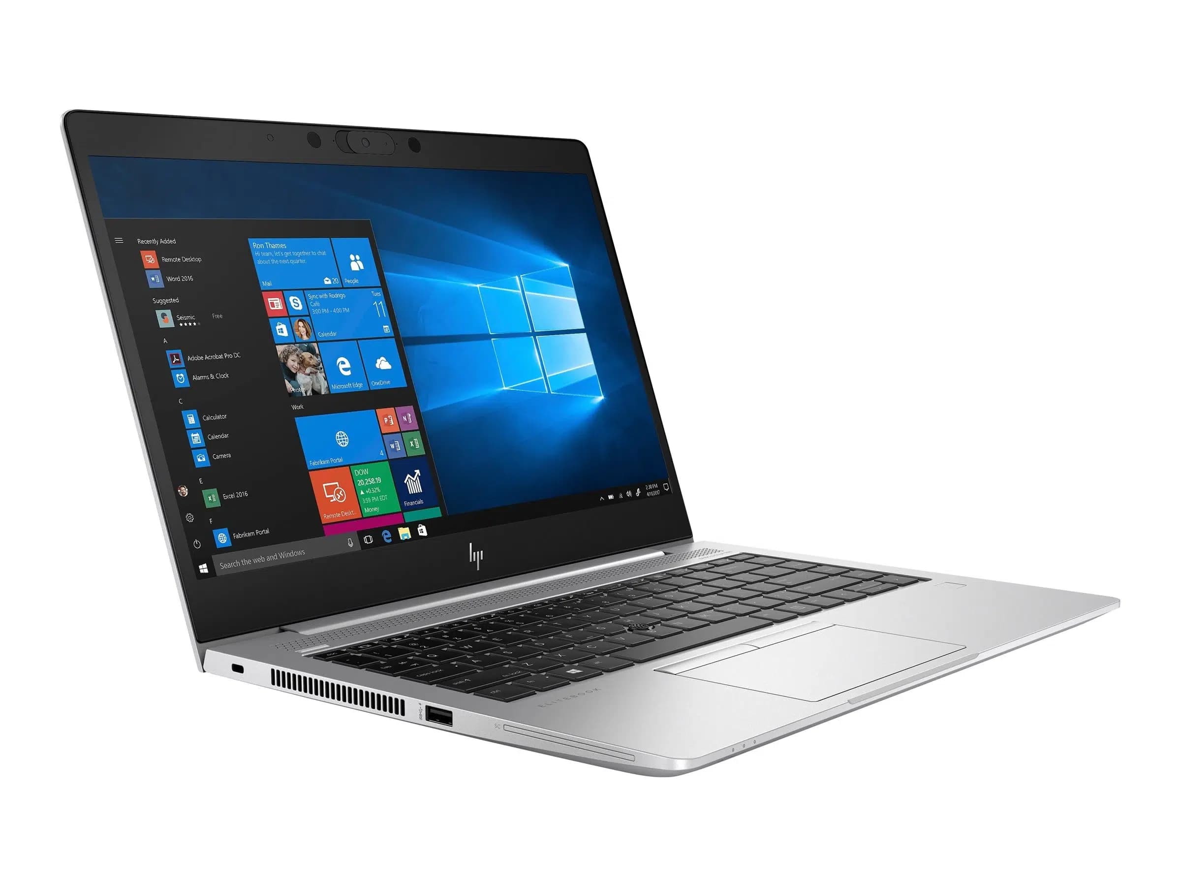 لپ تاپ 14.1 اینچی اچ پی مدل EliteBook 745 G6-Ryzen 7 3700U-8GB RAM-256GB SSD-2GB VEGA10 Graphics-FHD IPS — تصویر ۲