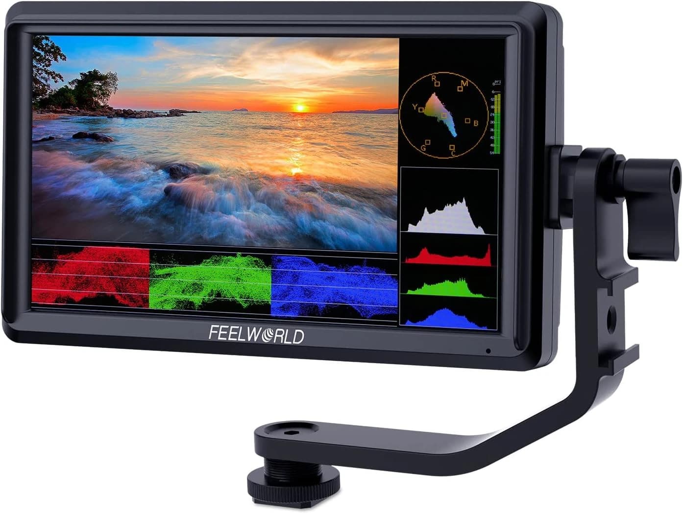 مانیتور میدانی FEELWORLD FW568 V3 – 6 inch / FHD / 3D LUT / 4K HDMI Loop-Out