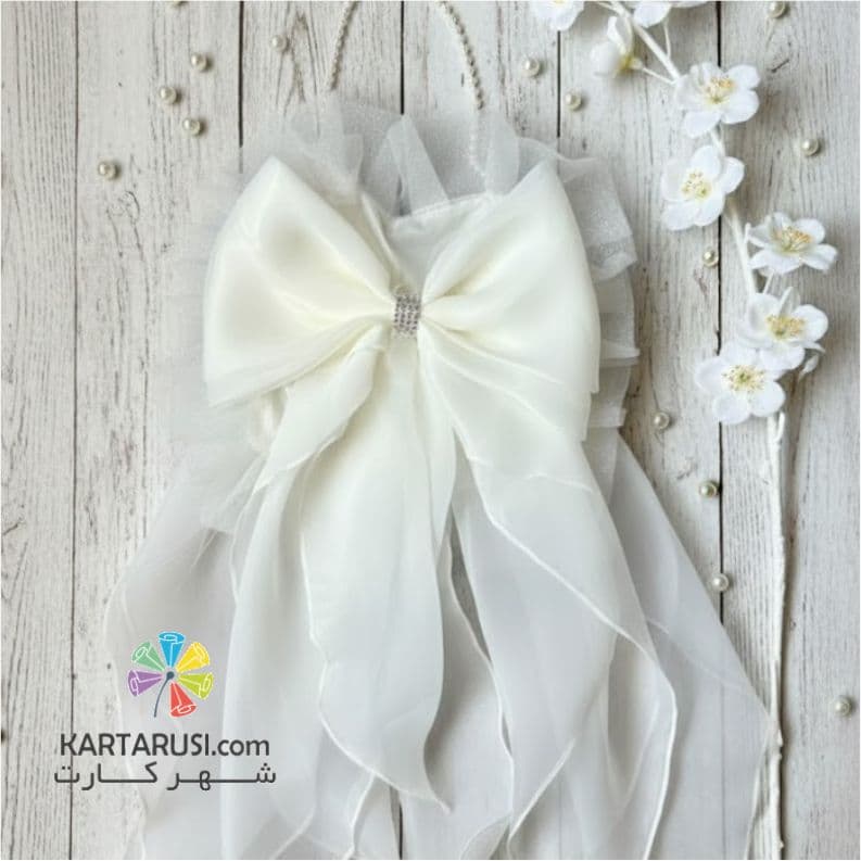 کیسه شاباش عروس طرح پاپیون — تصویر ۳
