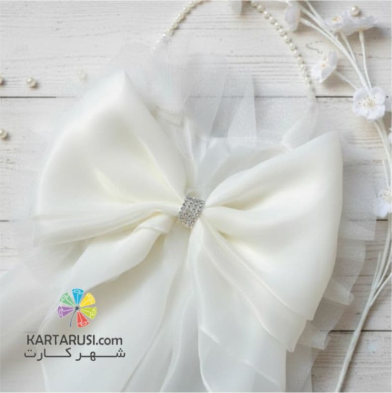 کیسه شاباش عروس طرح پاپیون — تصویر ۲