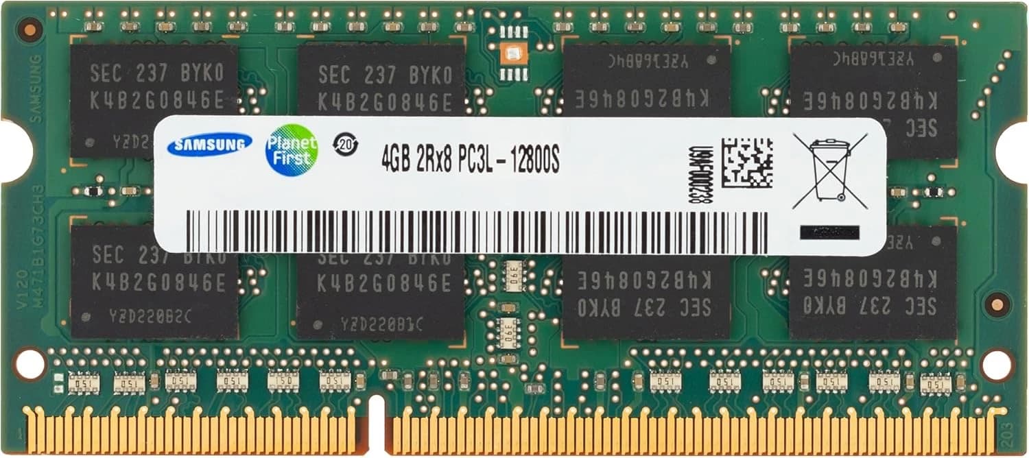 رم لپ‌تاپ Samsung 4GB DDR3L با فرکانس 1600MHz