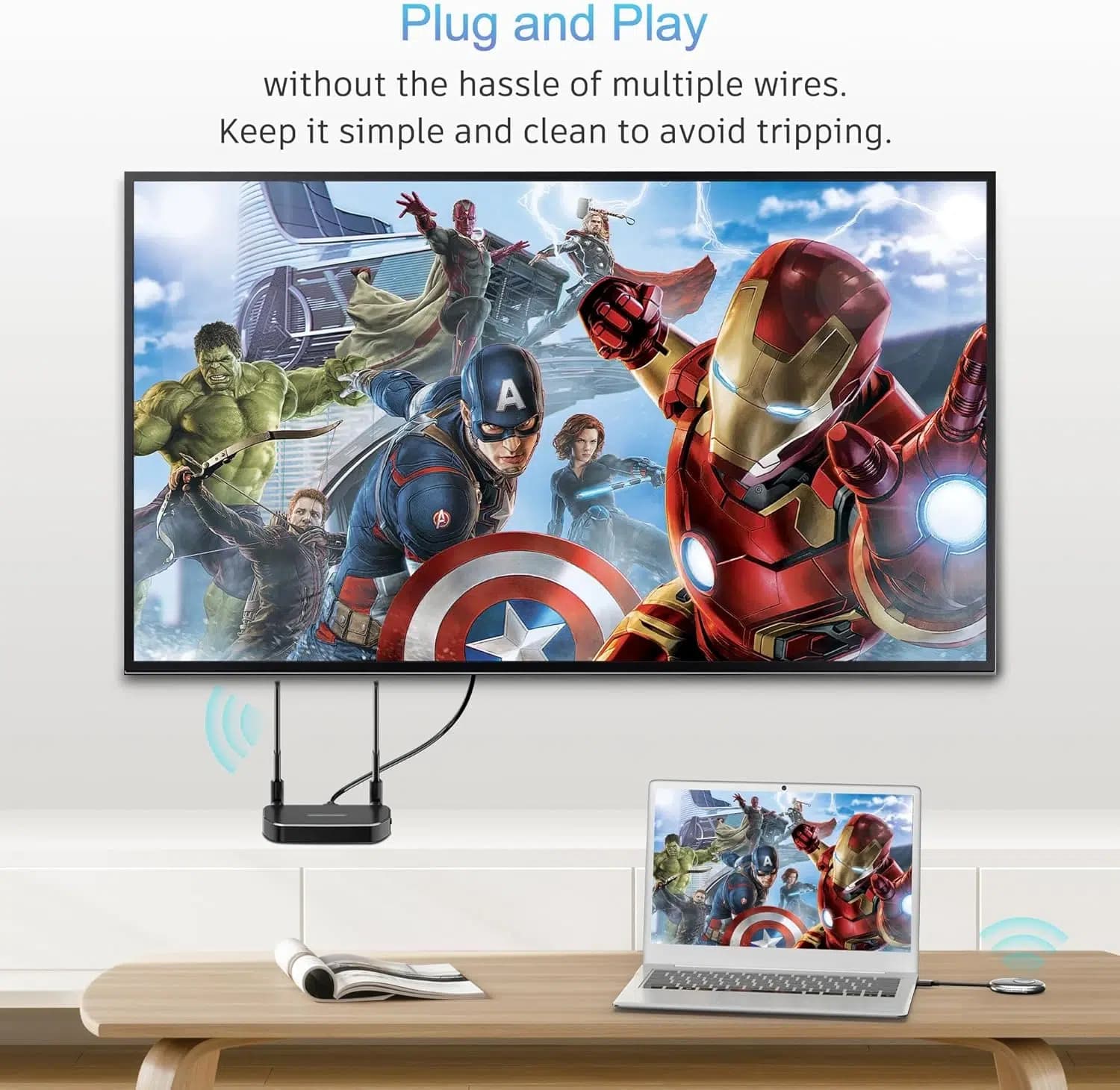 اکستندر بی‌سیم HDMI/VGA ام‌پیولایف 5G — تصویر ۸