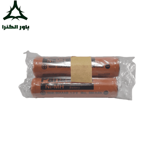باتری نیم قلمی 550mAh 1.2V پاناسونیک Panasonic | سایز AAA — تصویر ۸