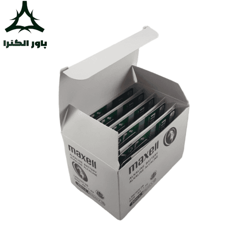 باتری قلمی آلکالاین 1.5 ولت مکسل MAXELL | بسته 10 کارتی | 20 عددی — تصویر ۳