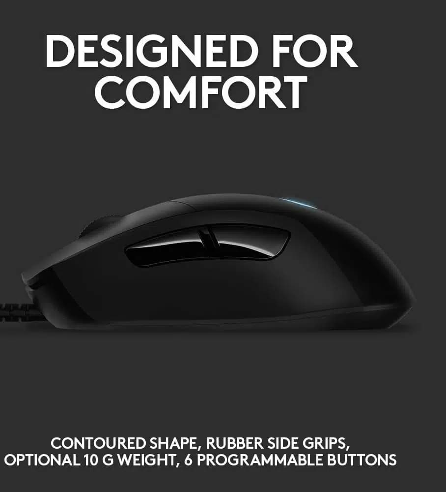ماوس گیمینگ با سیم لاجیتک G403 HERO – Logitech G403 HERO Wired Gaming Mouse — تصویر ۹