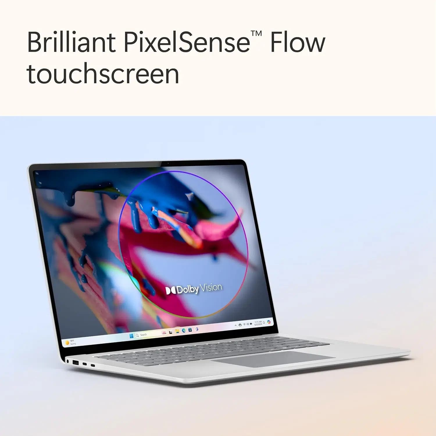 لپ تاپ سرفیس 7 ایکس سریز ایکس الیت – Surface Laptop 7 X Series X ELITE – 15 inch / Qualcomm X ELITE / RAM 16GB / 256GB SSD — تصویر ۲