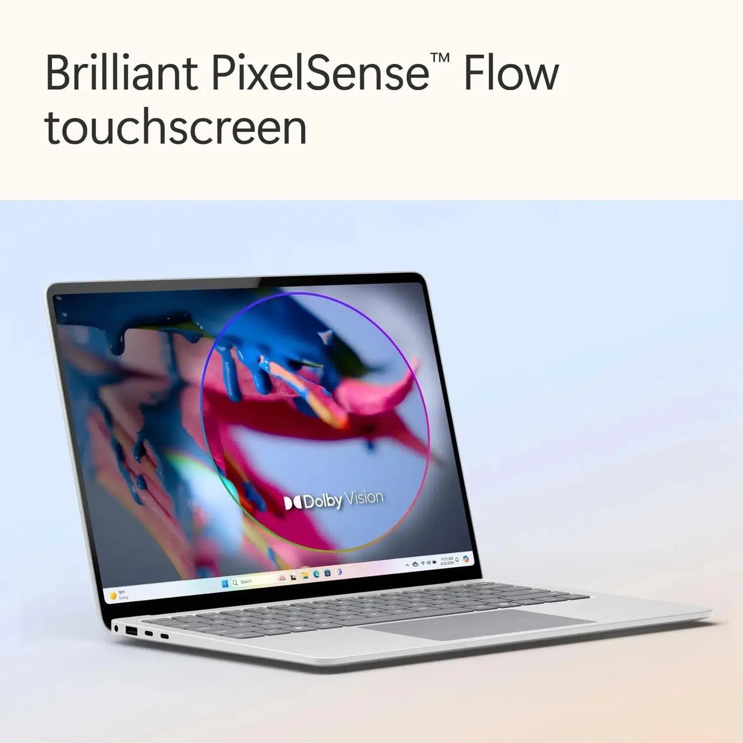 لپ تاپ سرفیس 7 ایکس سریز ایکس پلاس – Surface Laptop 7 X Series X PLUS – 13.8 inch / Qualcomm X PLUS / RAM 16GB / 512GB SSD — تصویر ۴