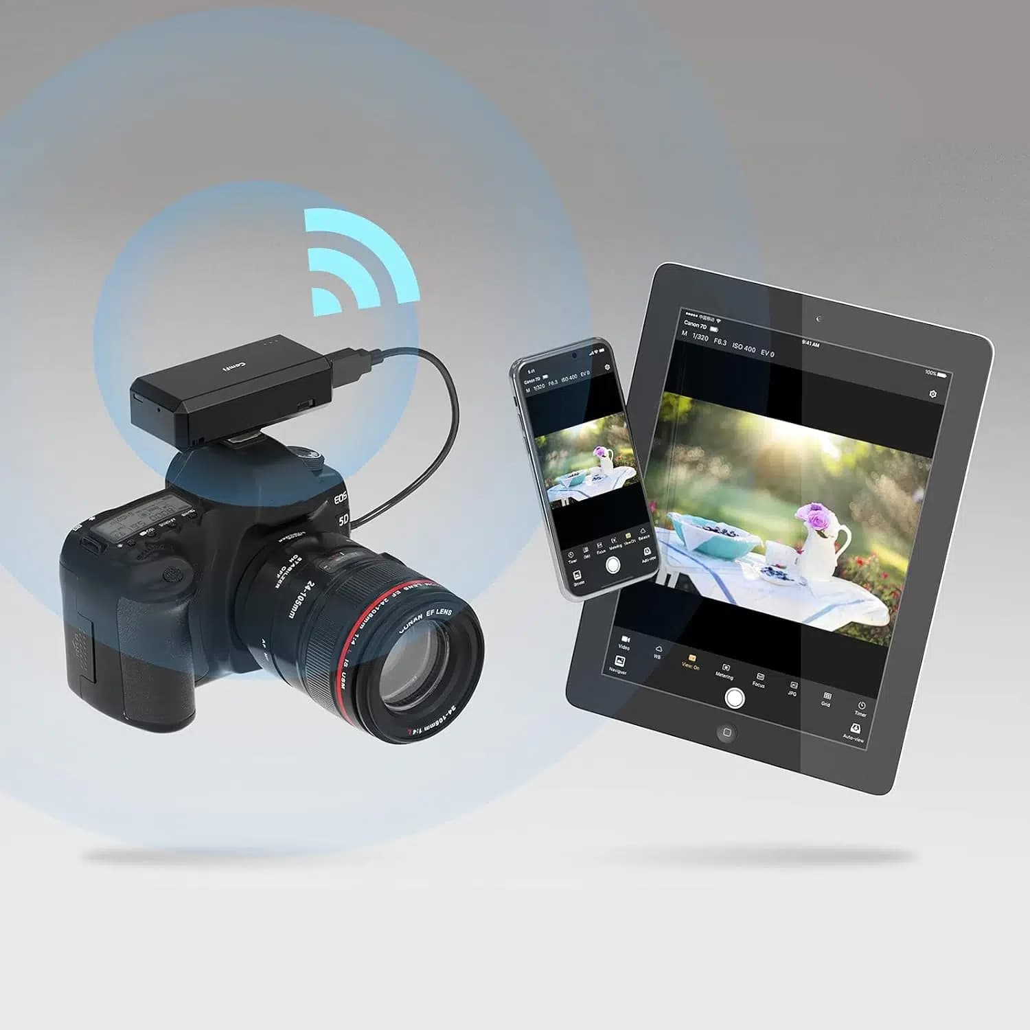 کنترلر وایرلس دوربین CamFi CF102