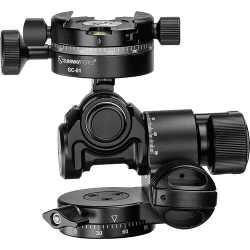 هد سهپایه GH-PRO II 3-Way Geared Tripod Head
