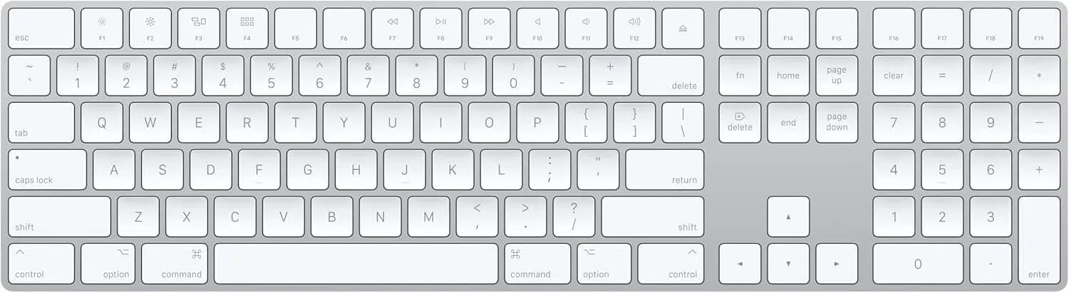 مجیک کیبورد اپل با نامبر پد-Magic Keyboard Numeric Keypad