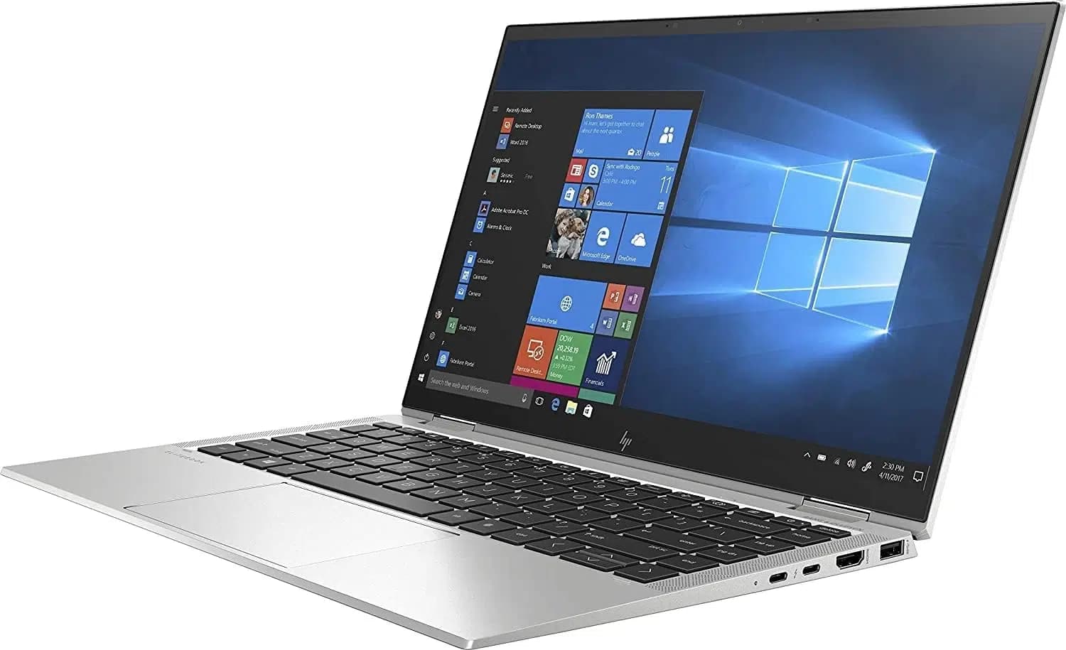 لپ تاپ 13.3 اینچی اچ پی مدل EliteBook 830 G7 x360-i5 10310U-16GB RAM-256GB SSD-Intel Iris Plus Graphics-FHD لمسی X360 — تصویر ۹