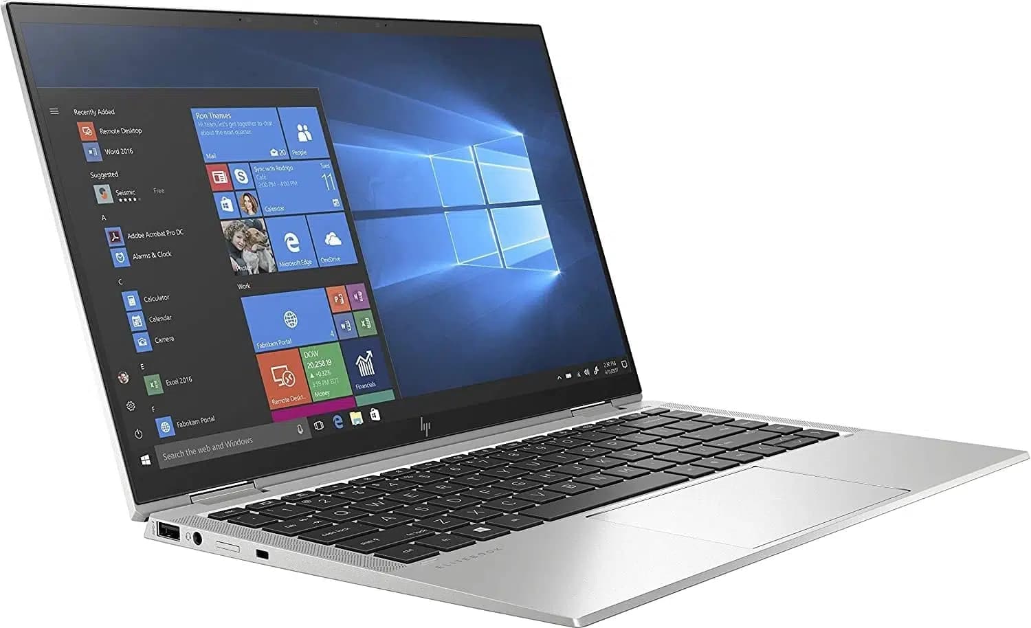 لپ تاپ 13.3 اینچی اچ پی مدل EliteBook 830 G7 x360-i5 10310U-16GB RAM-256GB SSD-Intel Iris Plus Graphics-FHD لمسی X360 — تصویر ۸